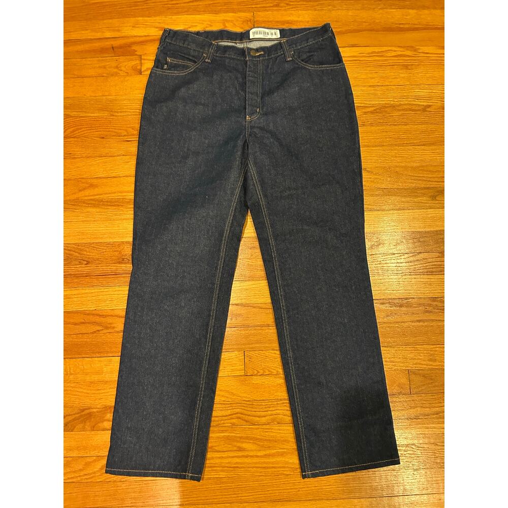 Carthartt Cat2 Fire Resistant 36x32 Dark Wash Jeans